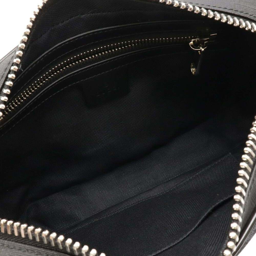 GUCCI Authentic Black Leather Fanny Pack - Picture 8 of 10